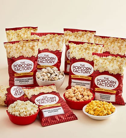 18 Pack Popcorn Sampler